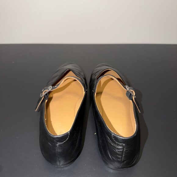 Madewell Remy Mary Jane Flats Black Leather Buckle Strap Shoes Size 8.5 - Picture 5 of 8